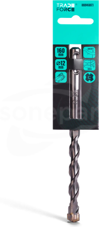 SDS-PLUS 12x160/100mm Wiertło udarowe 4-ostrzowe TRADEFORCE