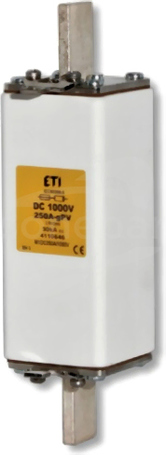 NH1XL 250A gPV 1000VDC Wkładka bezpiecznikowa