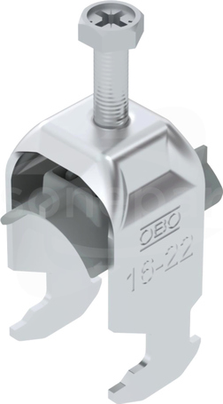 BS-H1-K-22 ALU Obejma kabłąkowa 2056