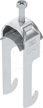 BS-W1-K-28 ALU Obejma kabłąkowa 2056