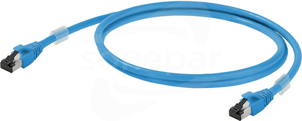 IE-C6FP8LB0200M40M40-B Kabel Patch kat.6A LSZH