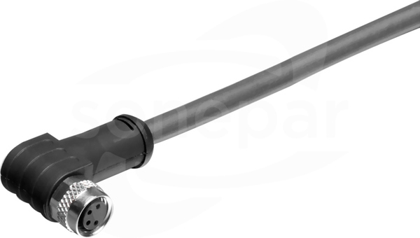 SAIL-M8BW-4S30U Wtyk z kablem kątowy żeński