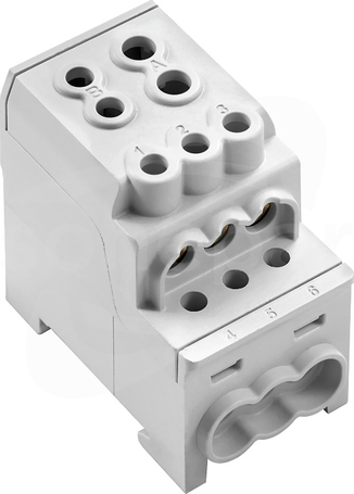 WPD 110 1X70+1X35/6X16 GY Blok rozdzielczy