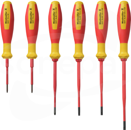 SDI SET SLIM T8/T9/T10/T15/T20/T25 Zestaw wkretaków izolowanych