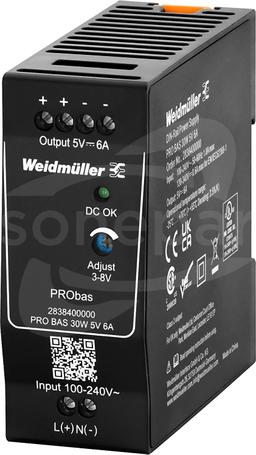 PRO BAS 30W 5V 6A ZASILACZ PRO BAS 30W 5V 6A