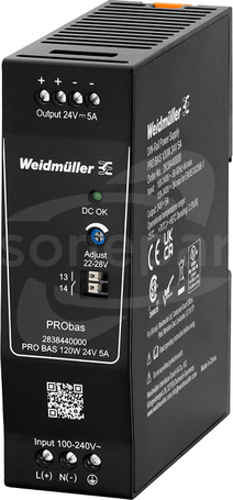 PRO BAS 120W 24V 5A Zasilacz