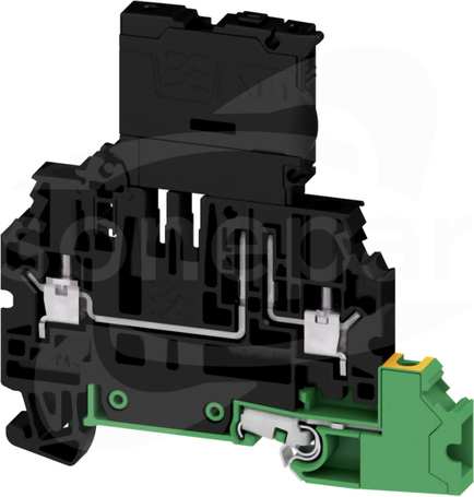 W2C 4 FS-PE 10-36V BK Zacisk bezpiecznika