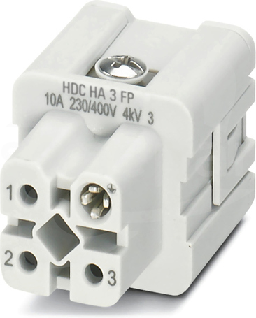 HDC HA 3 FP Złącze żeńskie