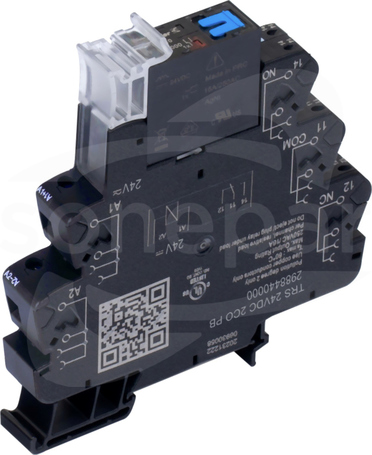 TRS 24VDC 2CO PB Moduł Przekaźnikowy