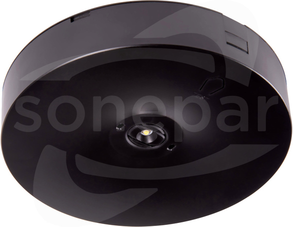STARLET ROUND SO 150 NM 3H MT (BLK) Oprawa awaryjna natynkowa