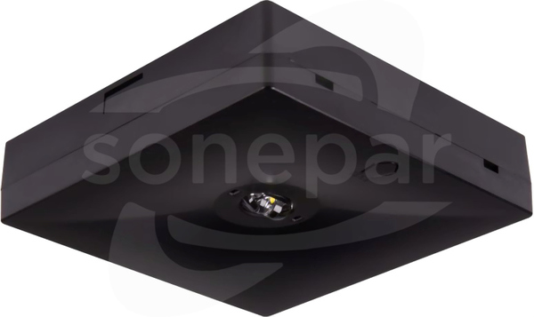 STARLET QUAD SC 250 NM 1H AT 254lm czarny Oprawa awaryjna LED