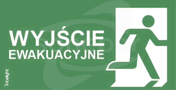 DIRECTO S / VELLA wyjście ewakuacyjne Piktogram 250x125mm