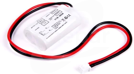 NiCd 2,4V 800mAh L51 x W30 x H15 Pakiet akumulatorów do KASJOPEJA LED (przed 2016r)