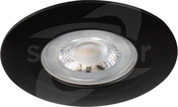 FIZU IP44 4,8W/840 czarny Downlight