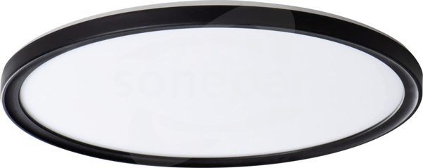 AZPO LED 22W/840 2000lm 420mm IP54 czarny Plafoniera LED