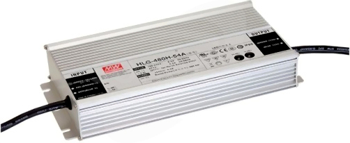 HLG-480H-24A LED 480W 24VDC 20,4-25,2VDC 10-20A Zasilacz impulsowy