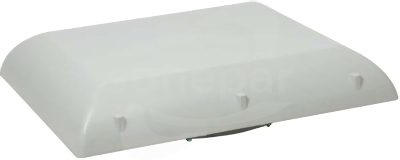 400x350x102 RAL7035 Wentylator dachowy