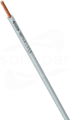 H07V-K 25 szary Przewód jednożyłowy (LgY)