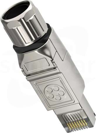ED-IE-AXS-5-PN-20-FC Złącze RJ45 proste