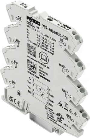 787-3861/004-020 1-kanałowy 24VDC / konfig. 0,5-4A Wyłącznik nadprądowy elektroniczny