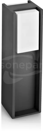 Bridge pedestal anthracite 1x14W 230V E27 IP44 Oprawa słupek 44cm