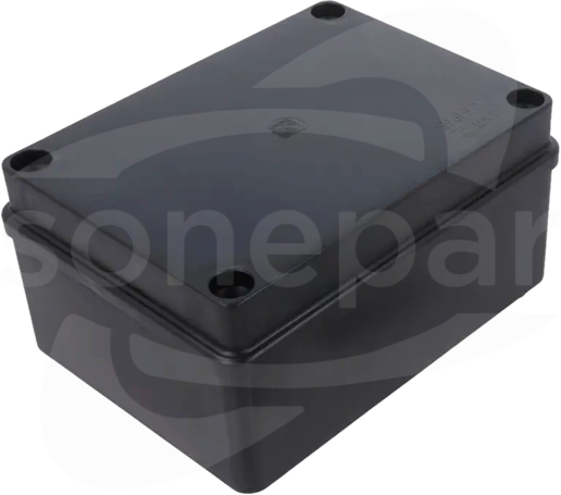 S-BOX 316C 150x110x70 IP65 bez dł. bezhal czarny Puszka natynkowa