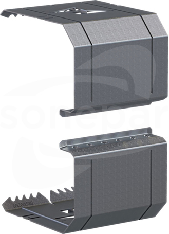 BRS1002109 łącznik podstawy kanał STAL 100x210