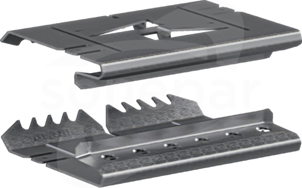 BRS651009 łącznik podstawy kanał STAL 65x100