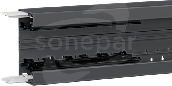BRN65 130mm czarny Podstawa kanału