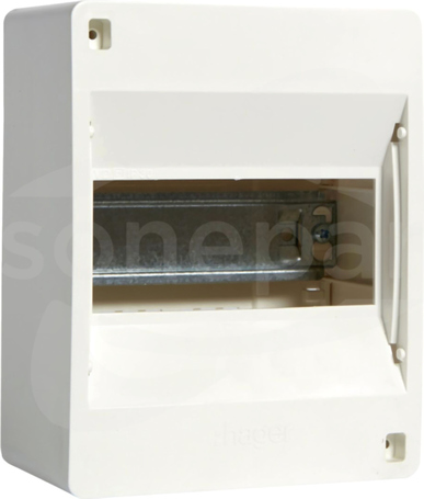 VD106NP 1x6mod.IP30 bez drzwi Rozdzielnica natynkowa IC2 z tworzywa