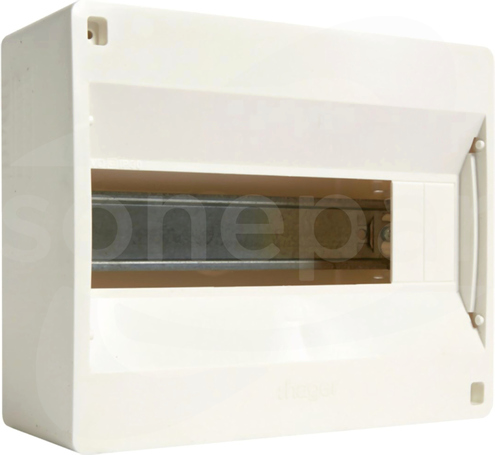 VD110NP 1x10mod.IP30 bez drzwi Rozdzielnica natynkowa IC2 z tworzywa