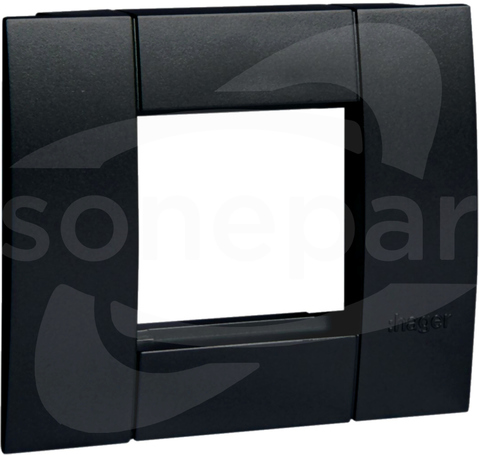 GT4519011 45x45 czarny Ramka 1-krotna