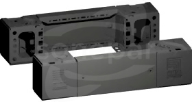 VX 100x400mm (2szt) Elementy narożne z osłonami, przód i tył,