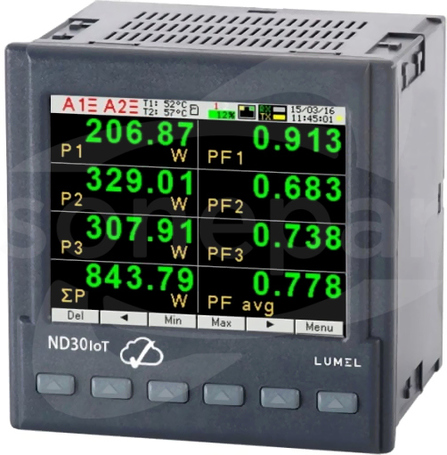 ND30 3x57,7/100V 3x230/400V Analizator parametrów sieci
