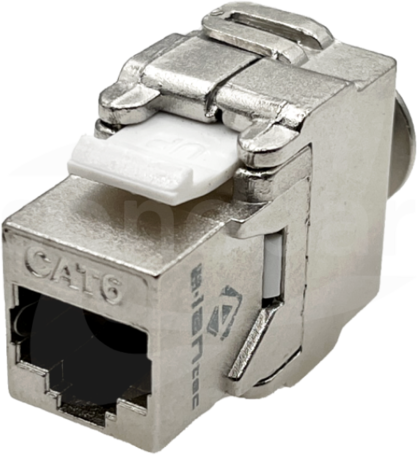 RJ45 STP kat.6 PoE beznarzędziowy Moduł keystone