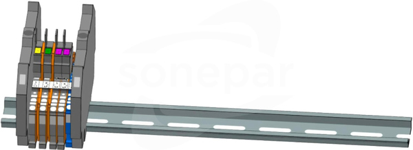 847-1054 Listwa pomiarowa LPW