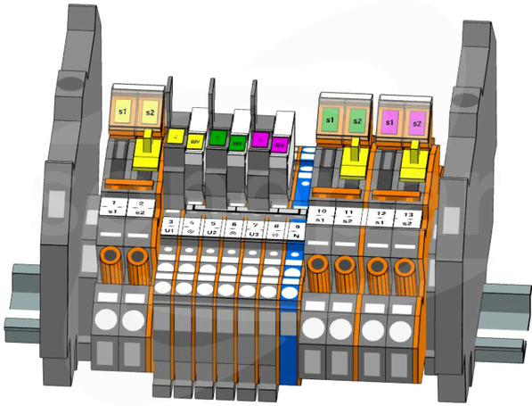 847-105/230-2000 Listwa pomiarowa LPW
