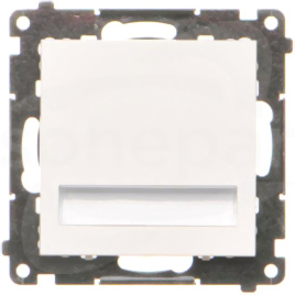 SIMON55 LED 230V 0,93W 3000K biały mat Oprawa LED