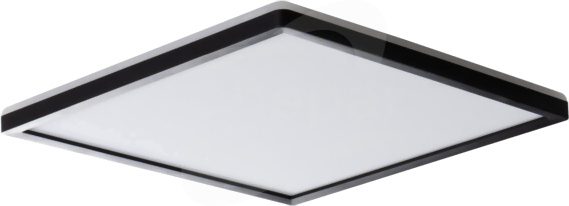 AZPO LED 22W CCT 2550lm 420x420 IP54 czarny Plafoniera LED