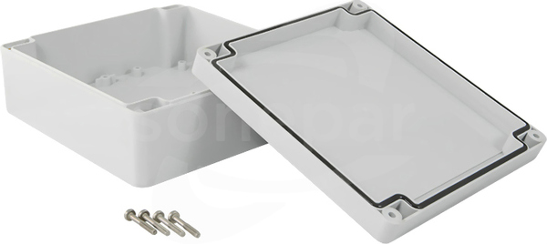 PHP-150 150x150x62 IP67 szary Puszka hermetyczna