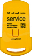 PIT m3 key2 mode service Przycisk zezwolenia