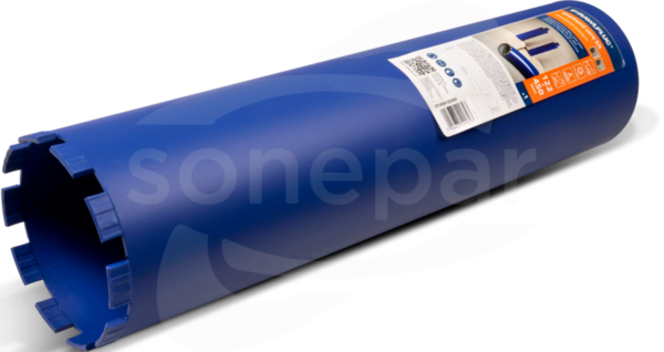 1/4" UNC 122x450 mm S10 Korona diamentowa