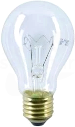 230V 60W E27 A55CL 8000h Żarówka sygnalizacyjna