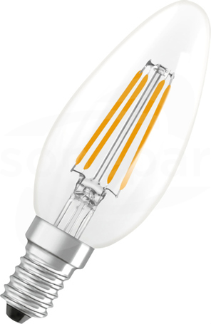 LED CLASSIC B P 5.9W 827 Clear E14 806lm Źródło LED FILAMENT (D) świeczka