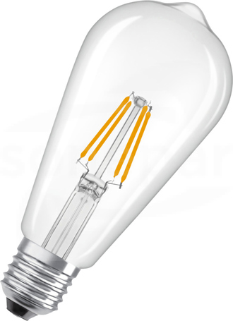 LED Classic Edison 40 3.4W 827 Clear E27 Źródło LED FILAMENT (D)