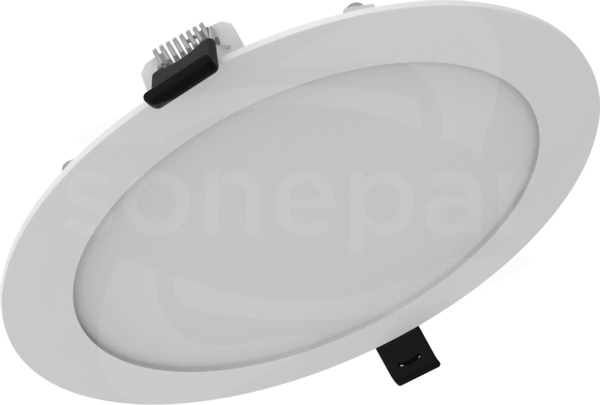 DL SLIM ALU DA D175 V 16W ML 830 840 WT max1650lm Downlight LED dostropowy multi lumen