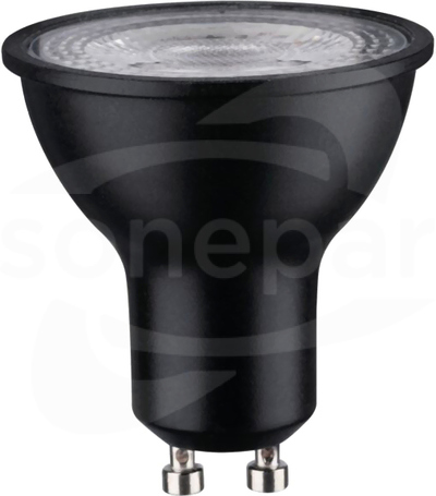 LED GU10 DIM 8W 750lm 2700K 36st. 230V czarny Źródło LED