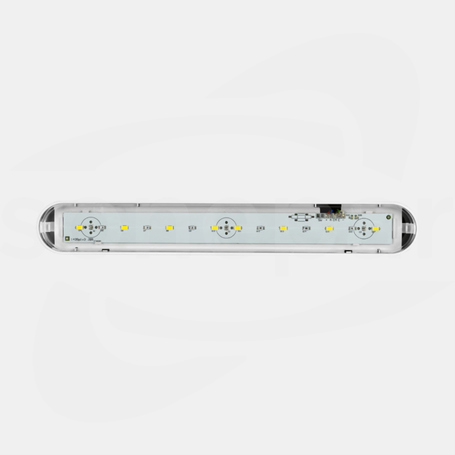 ARROW N 3x1W LED (opt. korytarz) do CBS biała (355 Oprawa awaryjna centralnej bateriI