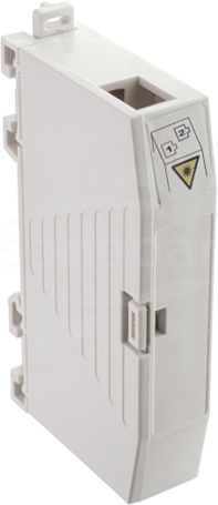 FOP-DIN-1C szary Przełącznica światłowodowa