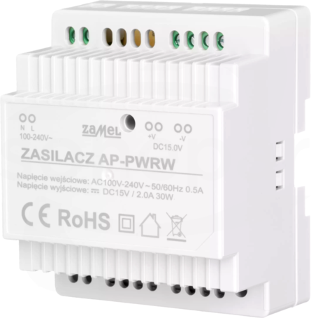 ENTRA 100 DC15V/2.0A Zasilacz do systemu audio